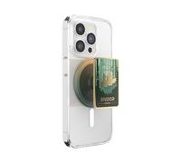 PopSockets Poignée Ronde pour téléphone Compatible avec MagSafe, Anneau Adaptateur Inclus, Support de téléphone, Compatible avec Le Chargement sans Fil, Starwars - émail Bienvenue chez Endor