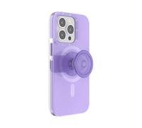 PopSockets: PopCase compatible avec MagSafe - Coque pour iPhone 13 Pro avec un Support PopGrip Slide Repositionnable et une Poignée avec Top interchangeable - Violet