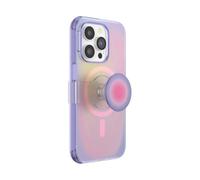 PopSockets: PopCase PlantCore pour MagSafe - Coque à base de plantes pour iPhone 14 Pro avec un Support et Poignée PopGrip Slide Repositionnable avec Top interchangeable - Aura