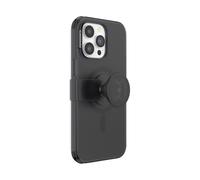 PopSockets: PopCase PlantCore pour MagSafe - Coque à base de plantes pour iPhone 14 Pro Max avec un Support et Poignée PopGrip Slide Repositionnable avec Top interchangeable - Noir
