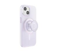 PopSockets: PopCase PlantCore pour MagSafe - Étui de Téléphone à Base de Plantes pour iPhone 15 Avec PopGrip Compatible MagSafe - Poignée de Téléphone Avec Top Interchangeable - Opalescent Clear