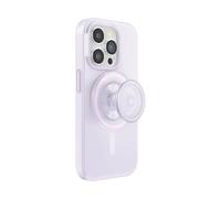 PopSockets: PopCase PlantCore pour MagSafe - Étui de Téléphone à Base de Plantes pour iPhone 15 Pro Avec PopGrip Compatible MagSafe - Poignée Avec Top Interchangeable - Opalescent Clear