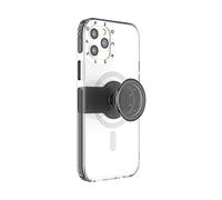 PopSockets: PopCase pour MagSafe - Coque pour iPhone 12 / 12 Pro avec un Support PopGrip Slide Repositionnable et une Poignée avec Top interchangeable - White