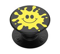 Pop Grip pour Smartphones Standard Design Splat PopSockets Noir / Jaune