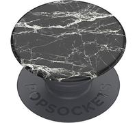 PopSockets: PopGrip Basic - Support et Grip pour Smartphone et Tablette [Top Non Interchangeable] - Mod Marble Black