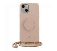 PopSockets PopGrip étui iPhone 14 Plus beige