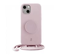 PopSockets PopGrip étui iPhone 14 Plus rose breath