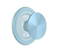 PopSockets - PopGrip Round pour MagSafe - Anneau adaptateur inclus - Aluminum Blue Sigh