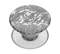 PopSockets : PopGrip Plant - Support et poignée extensible fabriqué avec des matériaux à base de plantes avec un dessus interchangeable pour smartphones et tablettes - Translucent Mountains
