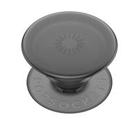 PopSockets : PopGrip Plant - Support et poignée Extensible fabriqué avec des matériaux à Base de Plantes avec Un Dessus Interchangeable pour Smartphones et tablettes - Translucent Black