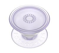 PopSockets : PopGrip Plant - Support et poignée extensible fabriqué avec des matériaux à base de plantes avec un dessus interchangeable pour smartphones et tablettes - Dusty Lavender