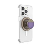 PopSockets: PopGrip Round Para MagSafe - Anillo Adaptador Para MagSafe Incluido - Soporte y Agarre Para Teléfonos Móviles y Carcasas Con Un Top Intercambiable - Lavender