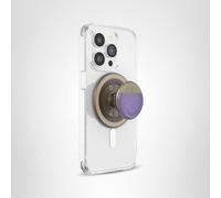 PopSockets: PopGrip Round Para MagSafe - Anillo Adaptador Para MagSafe Incluido - Soporte y Agarre Para Teléfonos Móviles y Carcasas Con Un Top Intercambiable - Lavender