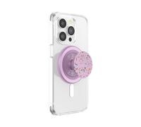 PopSockets: PopGrip Round pour MagSafe - Anneau Adaptateur pour MagSafe Inclus - Support et Poignée pour Smartphone et Coques avec Un Top Interchangeable - Sugar Plum
