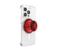 PopSockets: PopGrip Round pour MagSafe - Anneau Adaptateur pour MagSafe Inclus - Support et Poignée pour Smartphone et Coques avec Un Top Interchangeable, Spiderman - Miles Morales Suit