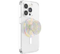 PopSockets: PopGrip Round pour MagSafe - Anneau Adaptateur pour MagSafe Inclus - Support et Poignée pour Smartphone et Coques avec Un Top Interchangeable - Rainbow Glass