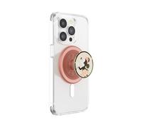 PopSockets: PopGrip Round pour MagSafe - Anneau Adaptateur pour MagSafe Inclus - Support et Poignée pour Smartphone et Coques avec Un Top Interchangeable, Disney - Sniff Minnie Daisy en ÉMAIL