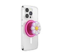 PopSockets: PopGrip Round pour MagSafe - Anneau Adaptateur pour MagSafe Inclus - Support et Poignée pour Smartphone et Coques avec Un Top Interchangeable - Doodle Daisy Boca