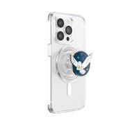 PopSockets: PopGrip Round pour MagSafe - Anneau Adaptateur pour MagSafe Inclus - Support et Poignée pour Smartphone et Coques avec Un Top Interchangeable - Enamel Hedwig