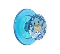 PopSockets: PopGrip Round pour MagSafe - Anneau Adaptateur pour MagSafe Inclus - Support et Poignée pour Smartphone et Coques avec Un Top Interchangeable - Pokémon - Squirtle Water