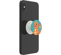 PopSockets | PopGrip | Socle extensible et poignée pour smartphones et tablettes | Porte-doigts Charmander Knocked