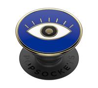 PopSockets | PopGrip | Socle extensible et poignée pour smartphones et tablettes | Porte-doigts Enamel Evil Eye