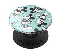 PopSockets | PopGrip | Socle extensible et poignée pour smartphones et tablettes | Porte-doigts Mickey Mint Pattern