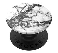 PopSockets PopGrip - Support et Grip pour Smartphone et Tablette avec un Top Interchangeable - Black Sparkle Marble
