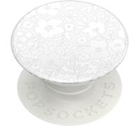 PopSockets – PopGrip Support & Grip pour Smartphone/Tablette – Top interchangeable Blanc Fresh