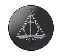 PopSockets PopGrip - Support et Grip pour Smartphone et Tablette avec Un Top Interchangeable - Deathly Hallows