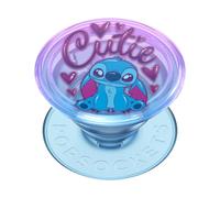 PopSockets: PopGrip - Support et Grip pour Smartphone et Tablette avec Un Top Interchangeable, Disney Stitch - Point Bon