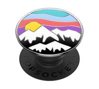 PopSockets: PopGrip - Support et Grip pour Smartphone et Tablette avec un Top Interchangeable - Enamel Altitude Adjustment