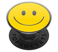 PopSockets PopGrip – Support et grip smartphone/tablette – Top interchangeable Enamel Be Happy