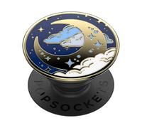 PopSockets: PopGrip - Support et Grip pour Smartphone et Tablette avec un Top Interchangeable - Enamel Fly Me To Moon