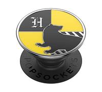 PopSockets PopGrip - Support et Grip pour Smartphone et Tablette avec un Top Interchangeable - Enamel Hufflepuff