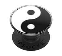 PopSockets: PopGrip - Support et Grip pour Smartphone et Tablette avec un Top Interchangeable - Enamel Yin Yang