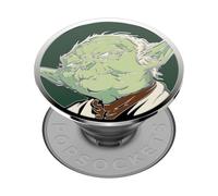 PopSockets: PopGrip - Support et Grip pour Smartphone et Tablette avec Un Top Interchangeable - Enamel Yoda