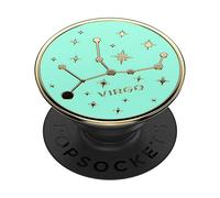 PopSockets: PopGrip - Support et Grip pour Smartphone et Tablette avec Un Top Interchangeable - Enamel Zodiac Virgo