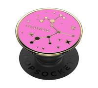 PopSockets: PopGrip - Support et Grip pour Smartphone et Tablette avec Un Top Interchangeable - Enamel Zodiac Taurus