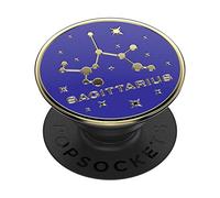 PopSockets: PopGrip - Support et Grip pour Smartphone et Tablette avec Un Top Interchangeable - Enamel Zodiac Sagittarius