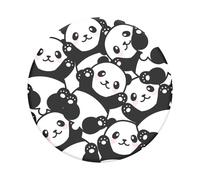 PopSockets PopGrip - Support et Grip pour Smartphone et Tablette avec un Top Interchangeable - Pandamonium