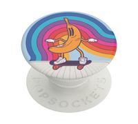 PopSockets: PopGrip - Support et Grip pour Smartphone et Tablette avec Un Top Interchangeable - Retro Banana