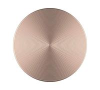 PopSockets PopGrip - Support et Grip pour Smartphone et Tablette avec un Top Interchangeable - Twist Rose Gold Aluminum