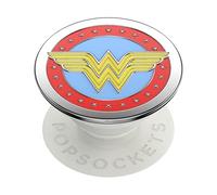 PopSockets – PopGrip support & grip smartphone/tablette – Wonder Woman Enamel – Interchangeable