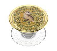 PopSockets: PopGrip - Support Extensible et Grip avec Dessus Interchangeable pour Smartphones et tablettes, Anniversaire Harry Potter - Crest Floral Poufsouffle