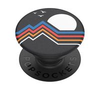 PopSockets PopGrip - Support Extensible et poignée avec Dessus Interchangeable - Moon Horizon