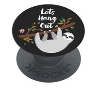 PopSockets | PopGrip | Support extensible et poignée pour smartphones et tablettes | Support de doigt Basic Hang Out