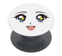PopSockets | PopGrip | Support extensible et poignée pour smartphones et tablettes | Support de doigt Basic Sparkle Eyes