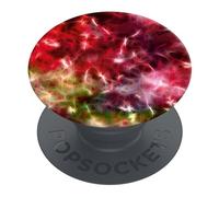 PopSockets | PopGrip | Support Téléphone Extensible et Poignée Accessoire Téléphone pour Smartphones et Tablettes | Support de Doigt Basic Lightshow