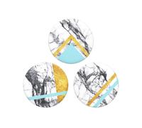 PopSockets PopMinis - Minis White Marble Glam